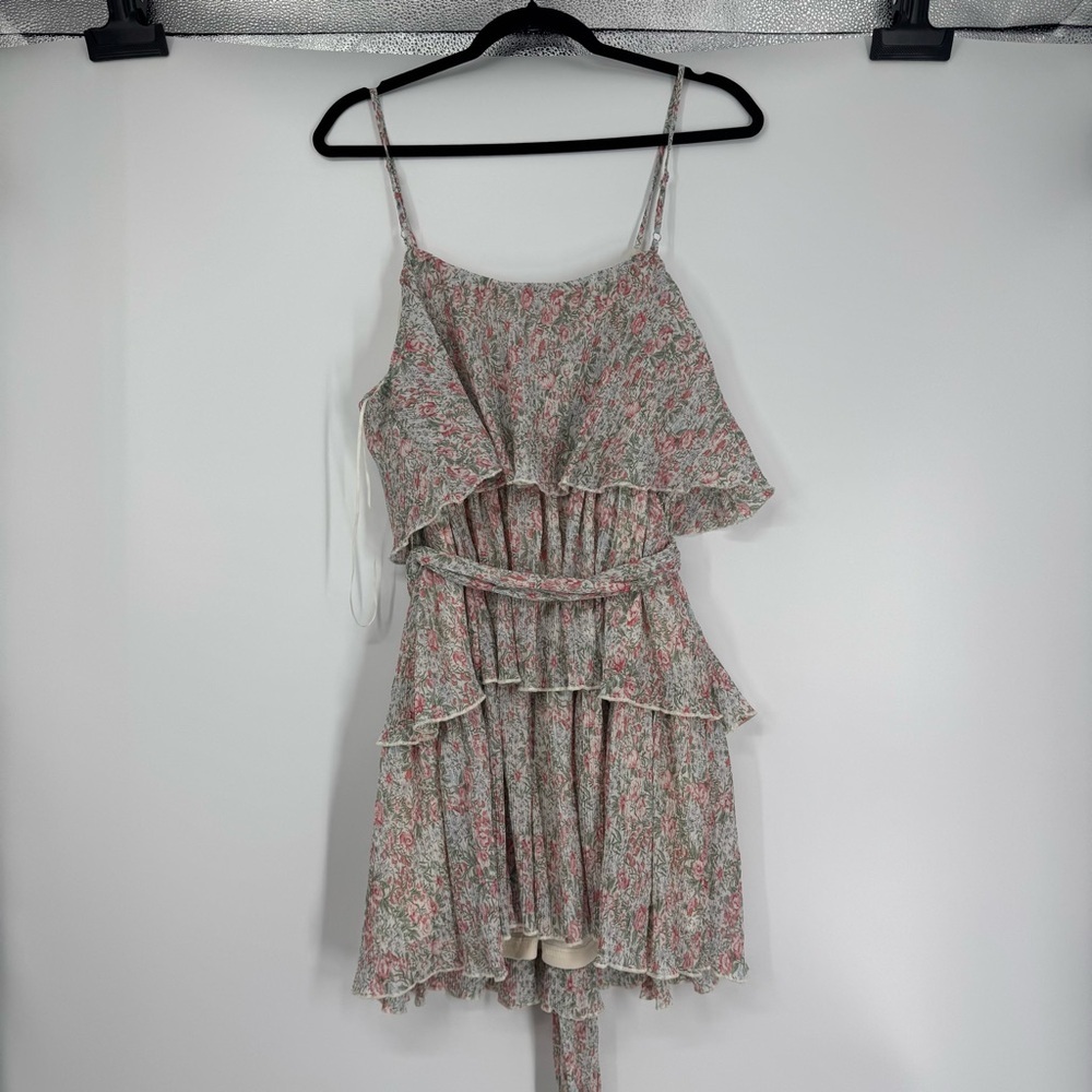 NWT Mable Mini Floral Ruffle Dress - Picture 7 of 11